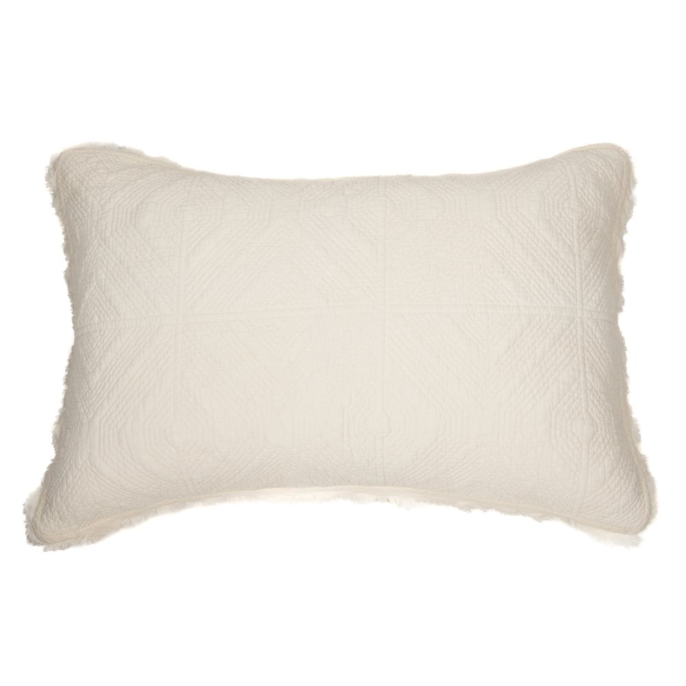 Stone Washed natural pillow sham 